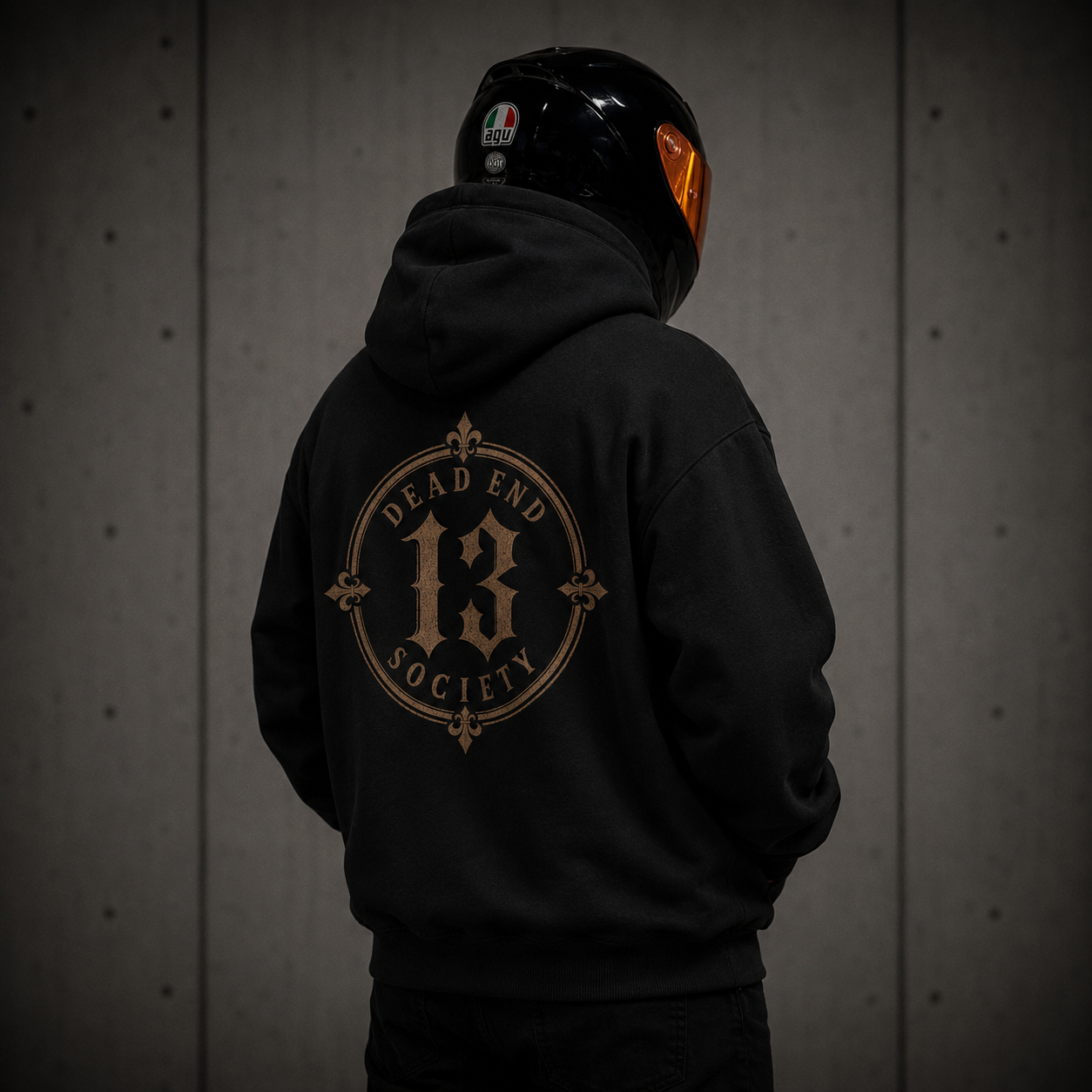 Original Hoodie Back — Editorial